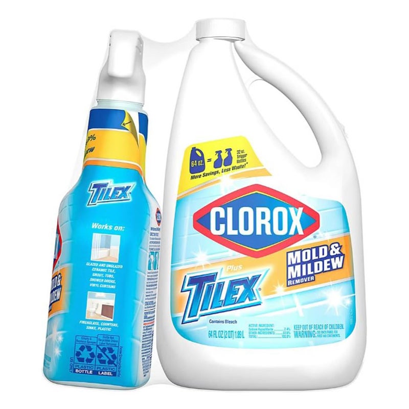 Tilex Clorox, 2 Piece Set, Clear, 96 Fl Oz - Image 2